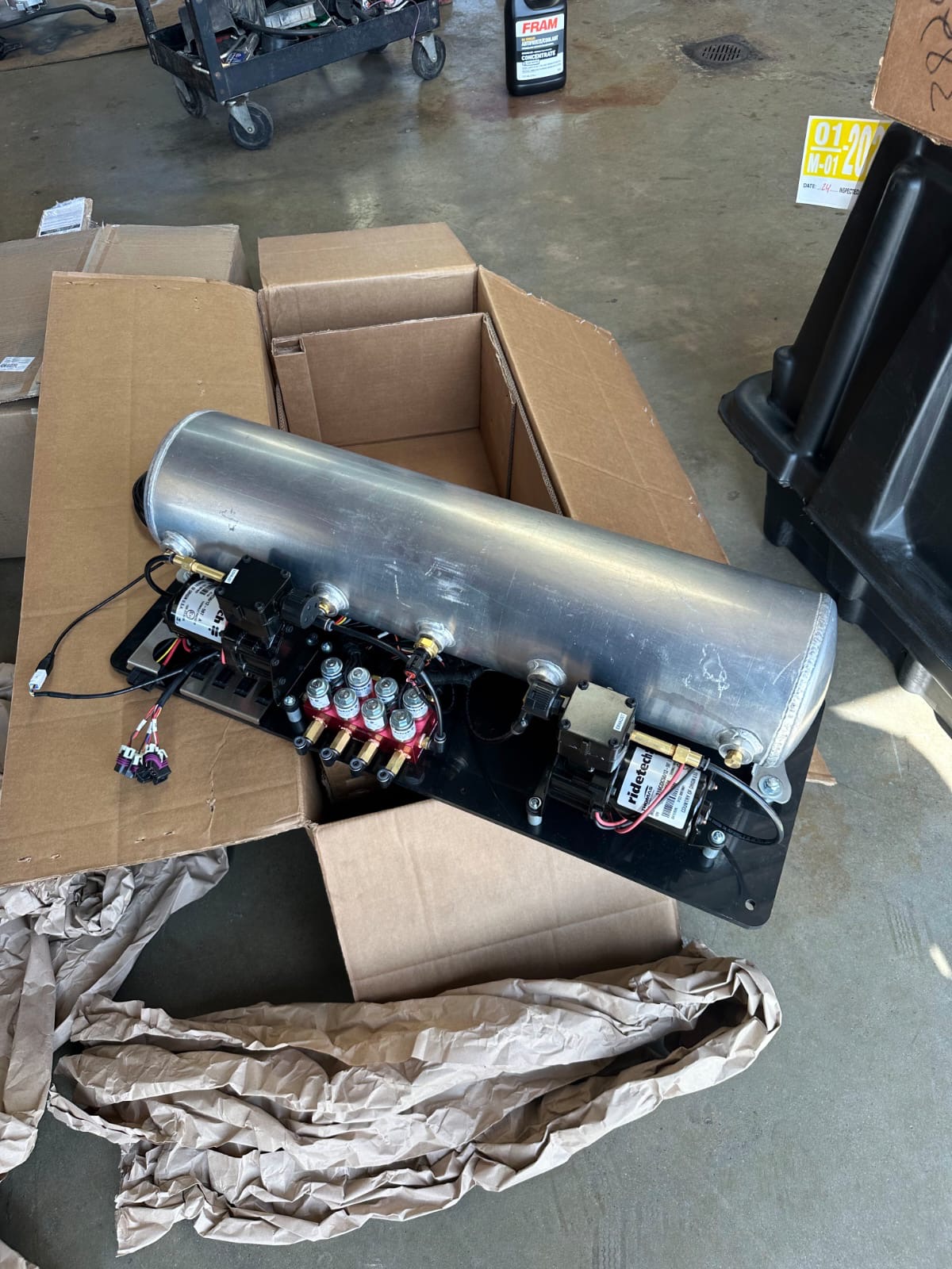 RideTech air management system