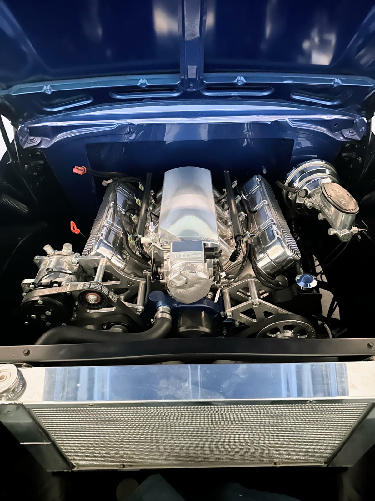 LS long-block — throttle body & coil packs